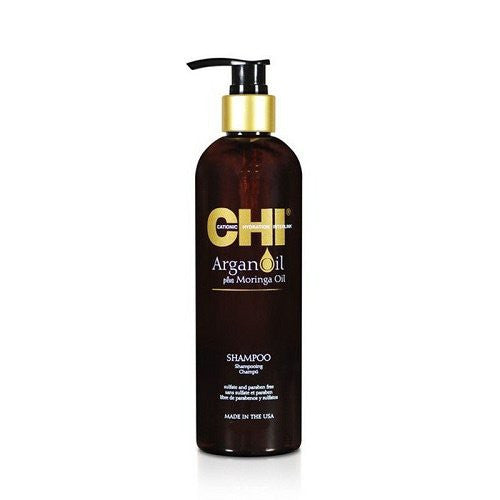 Chi Argan Oil Shampoo with Moringa Oil Blend 340ML | Shop at CC Hair & Beauty UK
