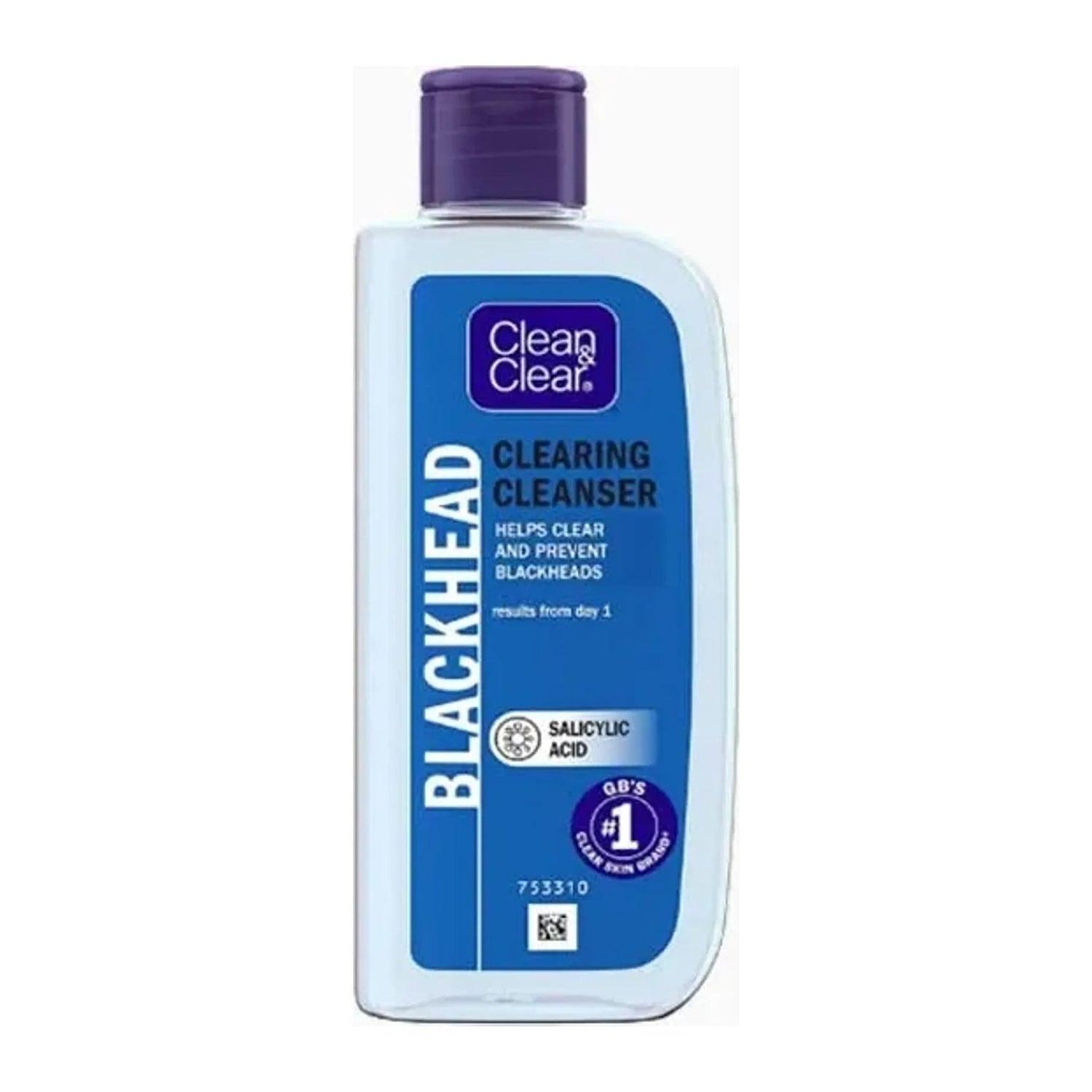 Clean Clear Blackhead Clearing Cleanser oil free lotion 200ml bottle