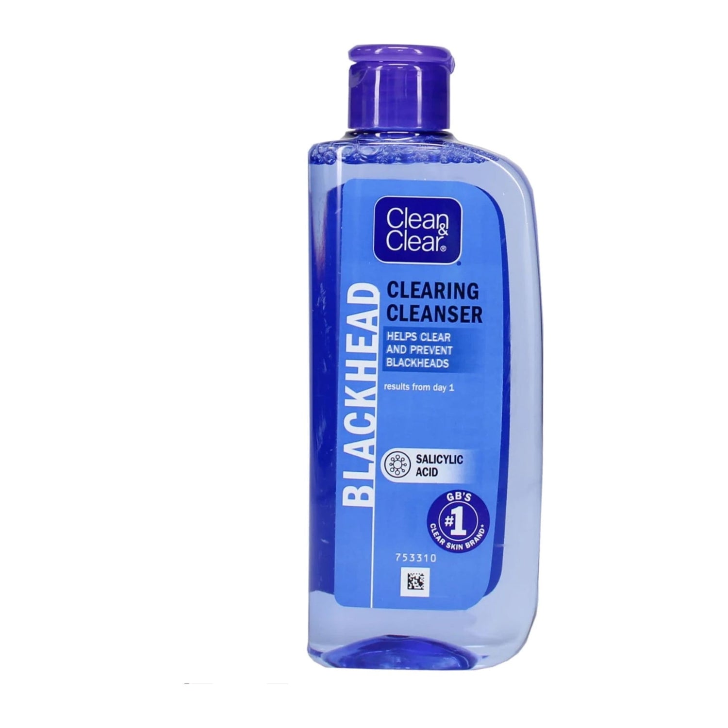 Clean Clear Blackhead Clearing Cleanser oil free lotion 200ml bottle