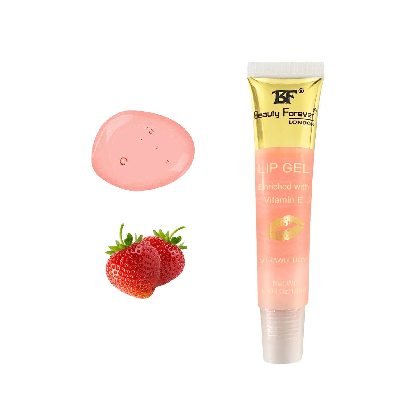 BF Beauty Forever Clear Moisturizing Lip Gel Tube