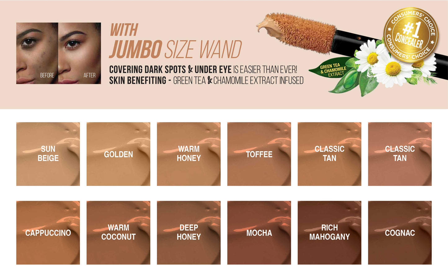Kiss New York Professional Full Cover Concealer 12ml | CC Hair & Beauty UK