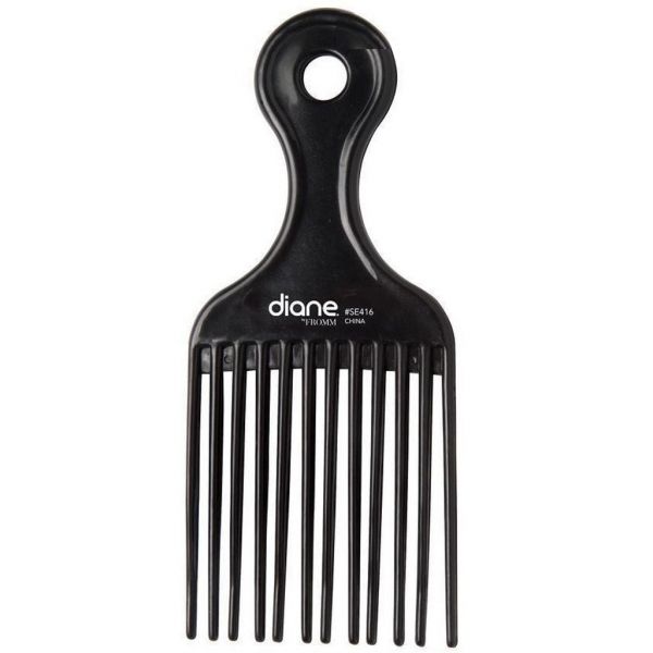 Diane Lift Comb - Black #SE416 - product detail | CC Hair & Beauty