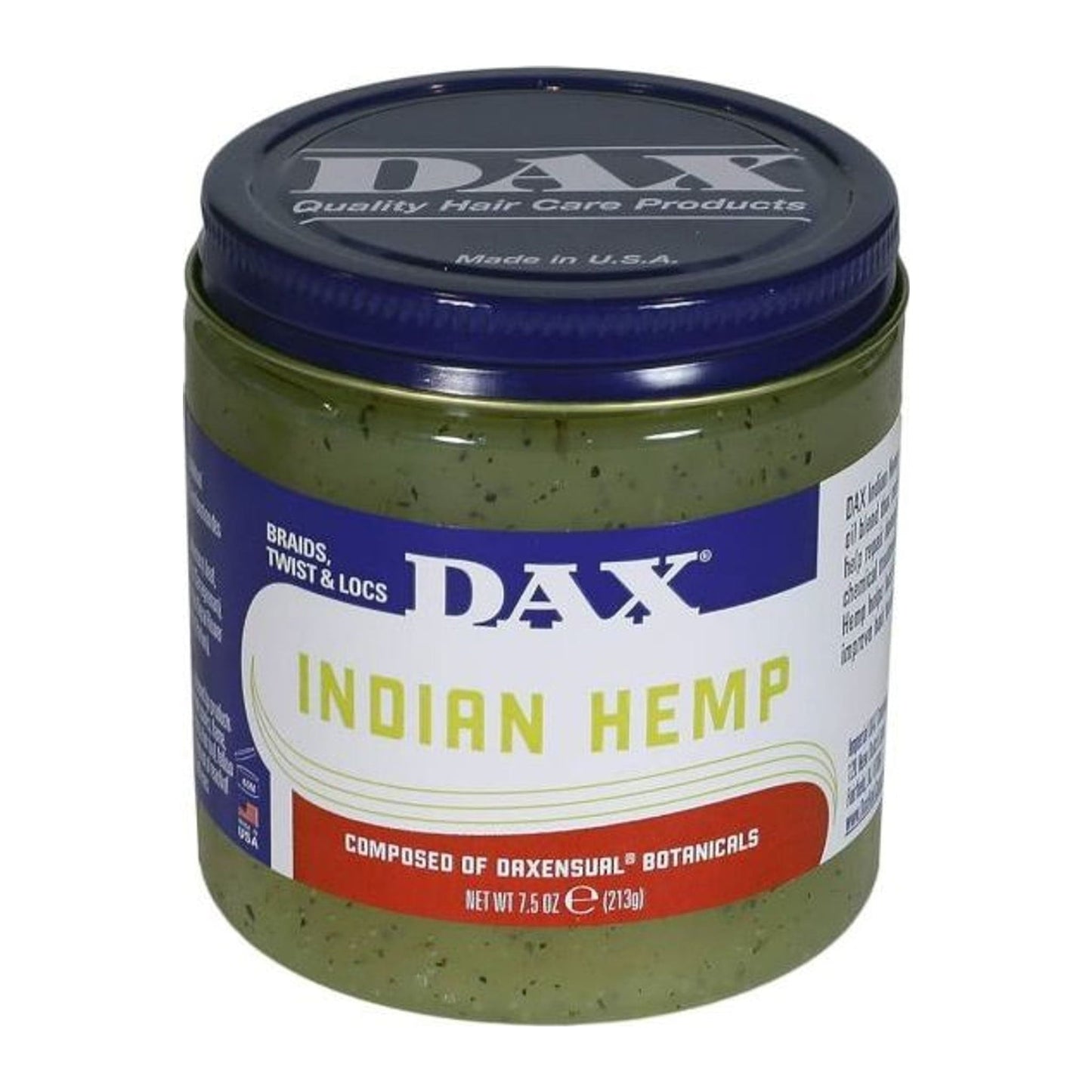 Dax Indian Hemp Deep Conditioning Moisturizer 7.5oz tub for afro hair