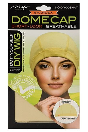 Magic Collection Premium Mesh Dome Cap Short-Look&Breathable - No.Diy001Nat | Shop at CC Hair & Beauty UK