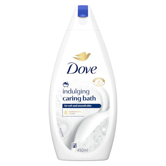 Dove Indulging Caring Bath For Soft And Smooth Skin 450ml | Shop at CC Hair & Beauty UK