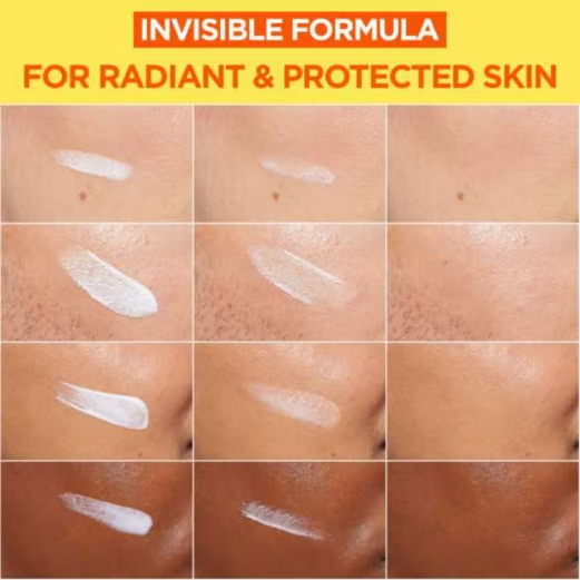 Garnier Skin Active Vitamin C Garnier Skin Active Vitamin C Daily UV Fluid SPF50+ Invisible 40ml | CC Hair & Beauty Leeds