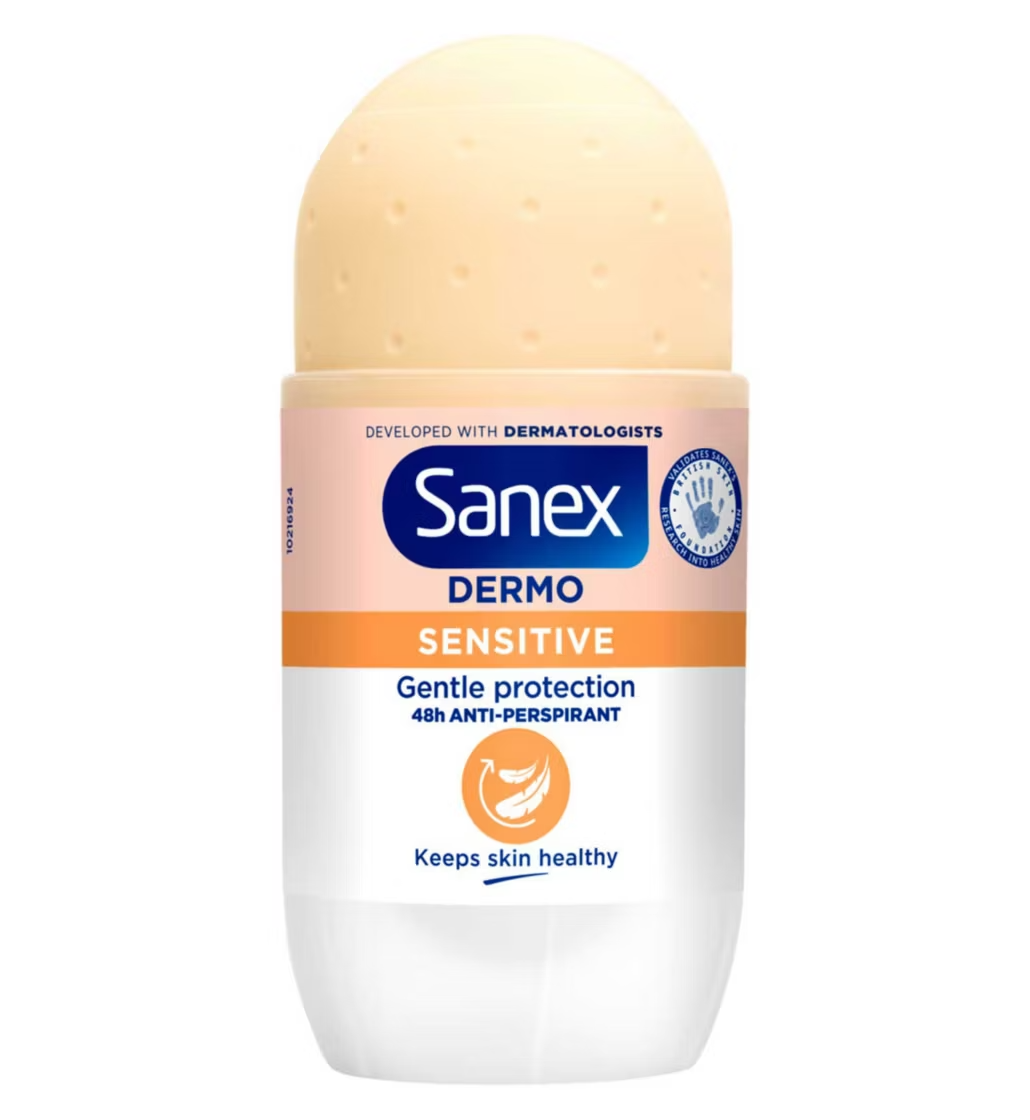 Sanex Dermo Roll On Antiperspirant Deodorant 50ml | CC Hair & Beauty UK