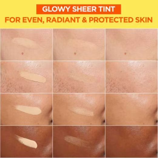 Garnier Skin Active Vitamin C Daily UV Fluid SPF50+ Glow 40ml - available online | CC Hair & Beauty UK