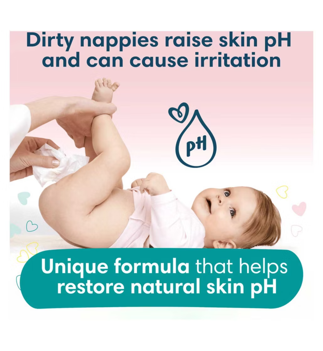 Pampers Sensitive 52 Baby Wet Wipes | CC Hair & Beauty UK
