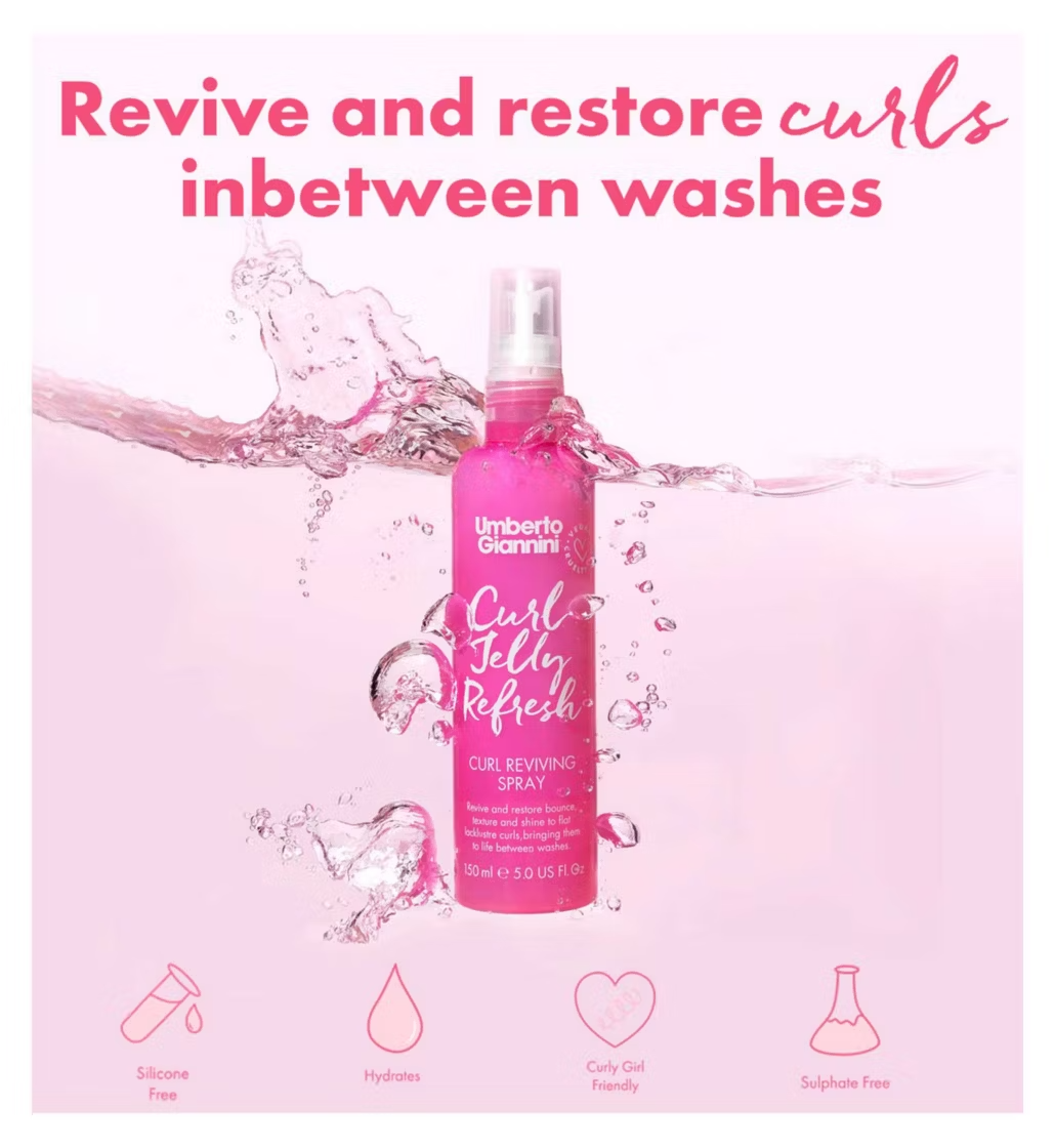 Umberto Giannini Curl Jelly Refresh Spray 150ml | CC Hair & Beauty UK