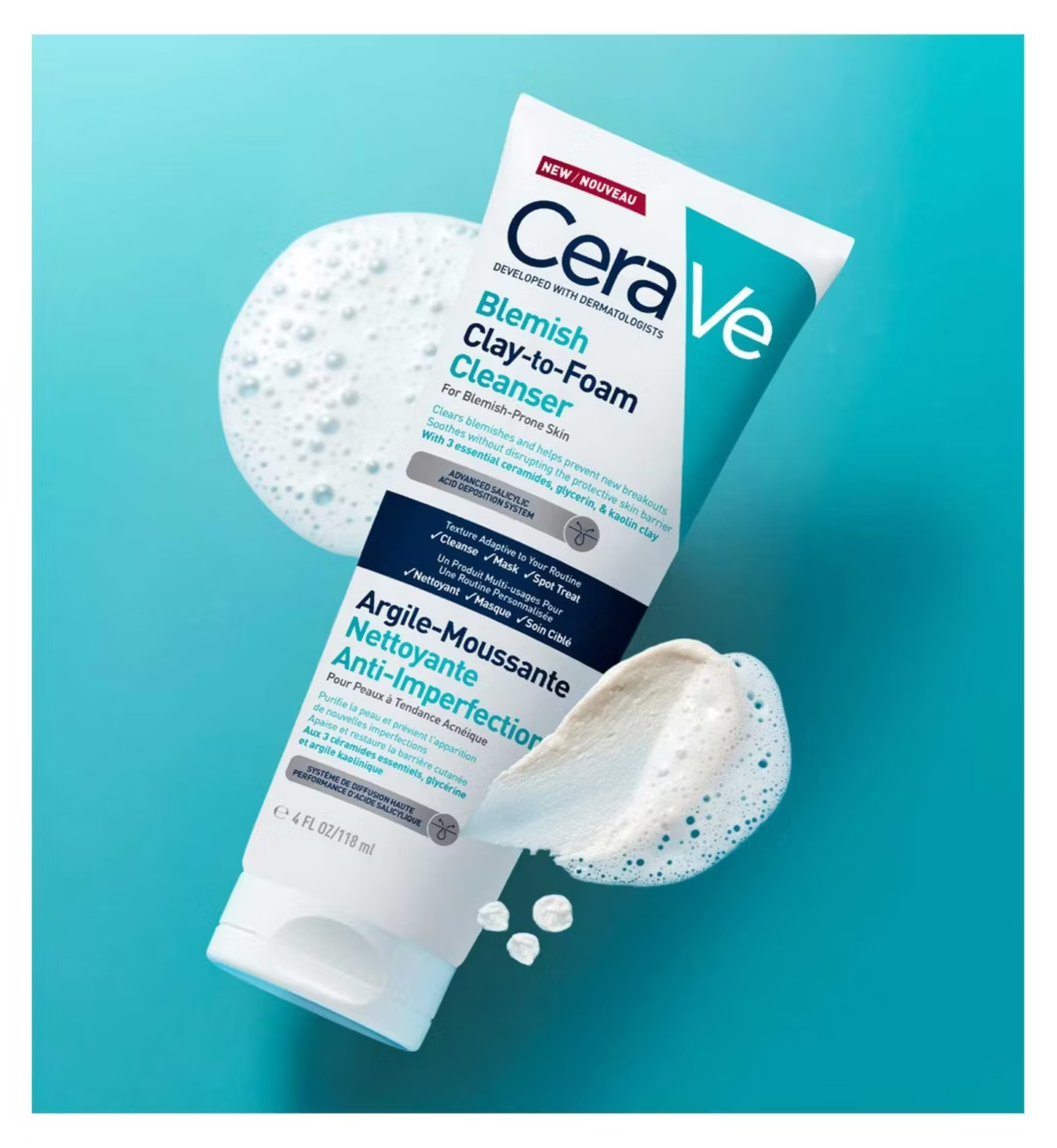 CeraVe Clay To Foam Cleanser 118ml | CC Hair & Beauty UK