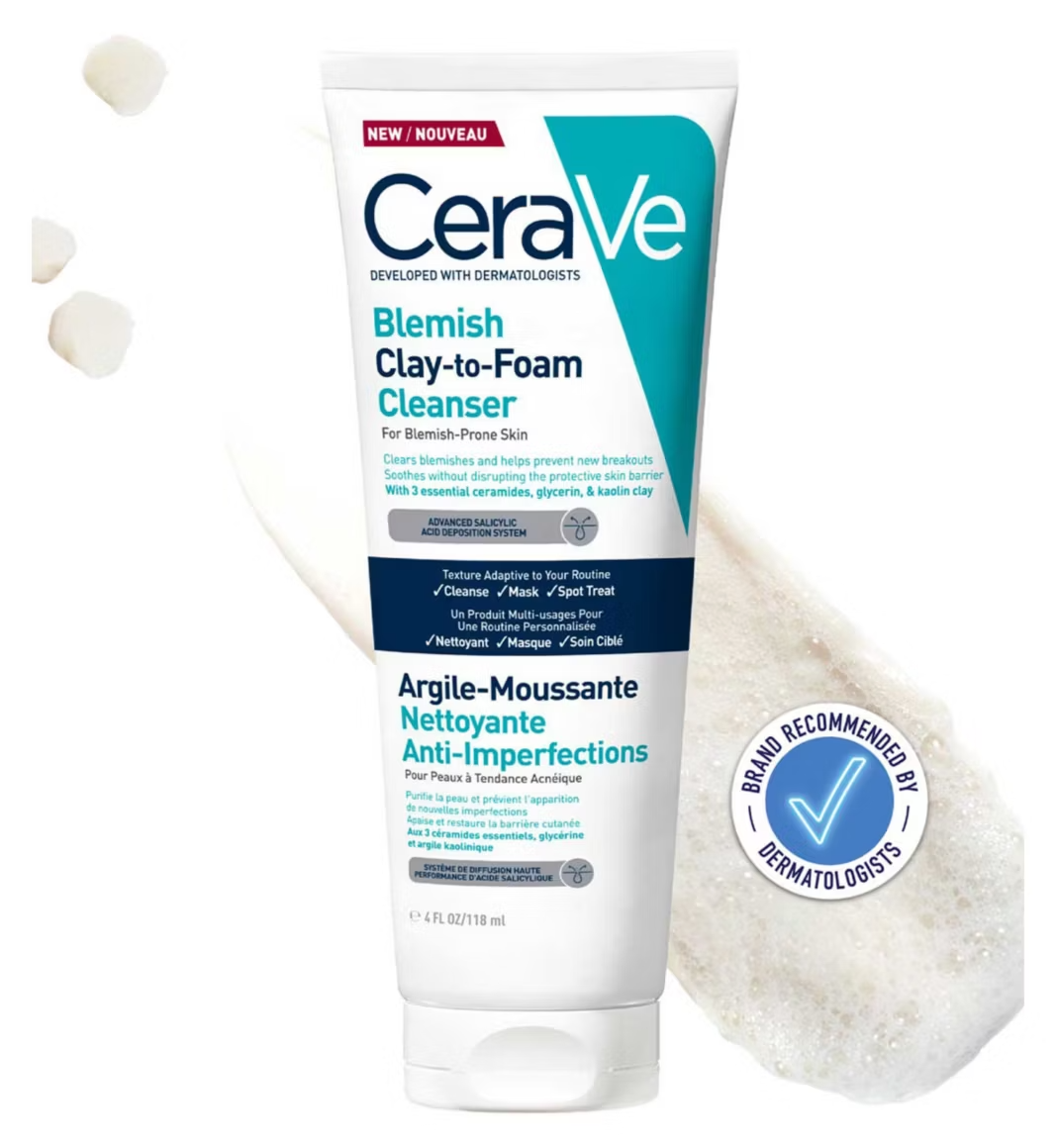 CeraVe Clay To Foam Cleanser 118ml | CC Hair & Beauty UK