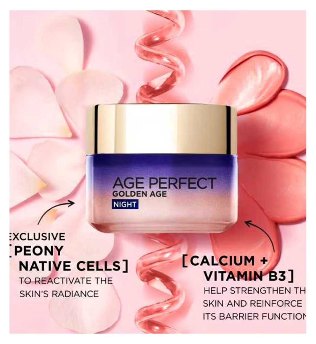 L'Oreal Paris Age Perfect Golden Age Night Cream 50ml - product detail | CC Hair & Beauty