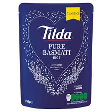 Tilda Steamed Basmati Rice 250g