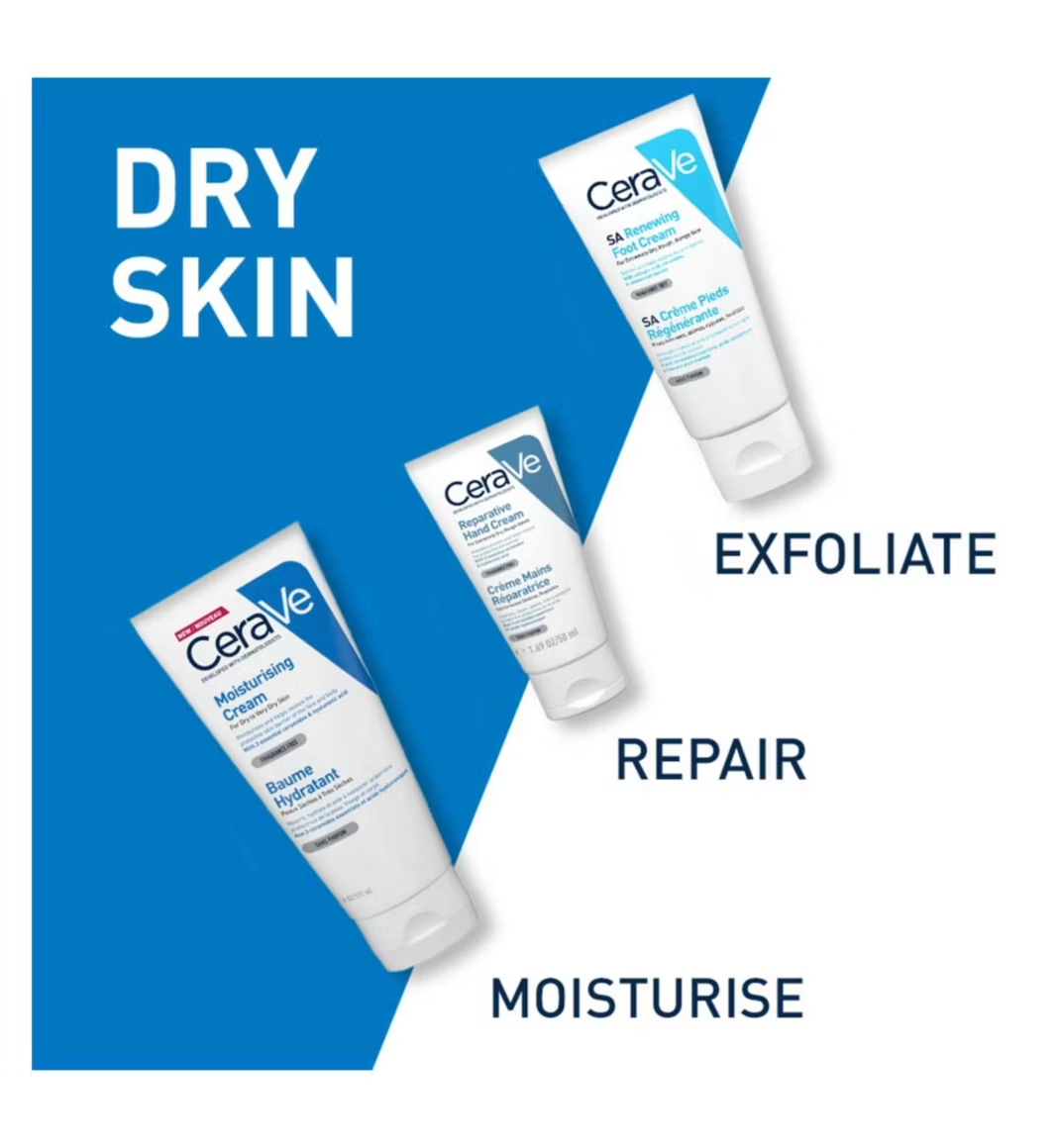 CeraVe Moisturising Cream Tube with Ceramides for Dry to Very Dry Skin 177ml - product detail | CC Hair & Beauty