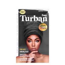 Qfitt Easy Turban Lined with Satin | Shop at CC Hair & Beauty UK