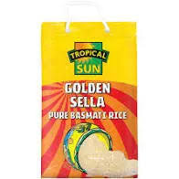 Tropical Sun Golden Sella Basmati Rice 5kg