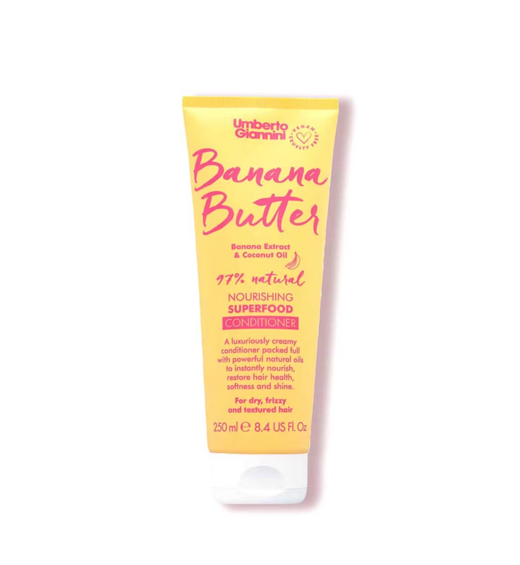 Umberto Giannini Banana Butter Nourishing Superfood Conditioner 250ml - available online | CC Hair & Beauty UK