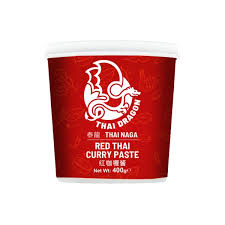 Thai Dragon Thai Red Curry Paste 400g