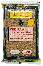 Shankar Raw Red Rice 1kg