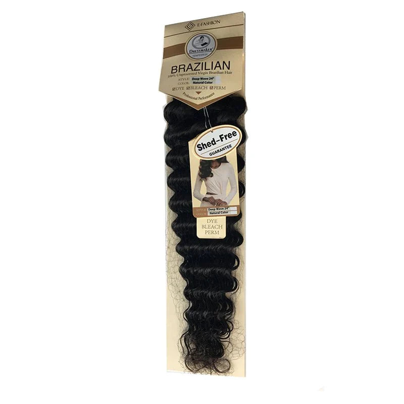 Dressmaker Temptation virgin Brazilian hair deep wave