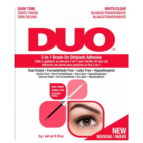 Ardell Duo 2In1 Brush On Strip Lash Adhesive Clear & Dark - 5G | Shop at CC Hair & Beauty UK