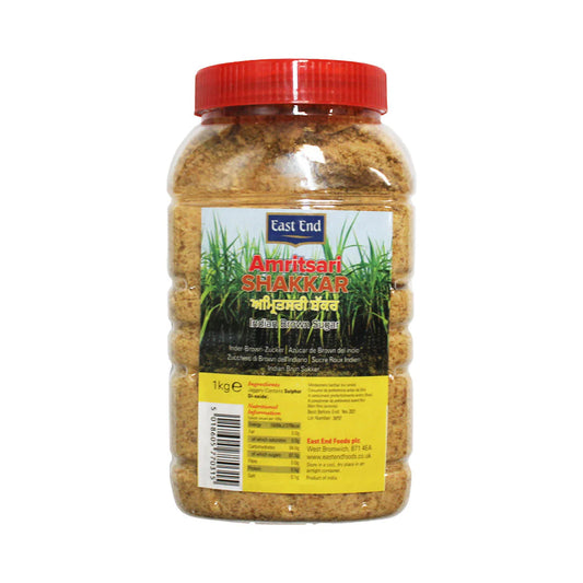 East End Amritsari Shakkar (Indian Brown Sugar) 1Kg
