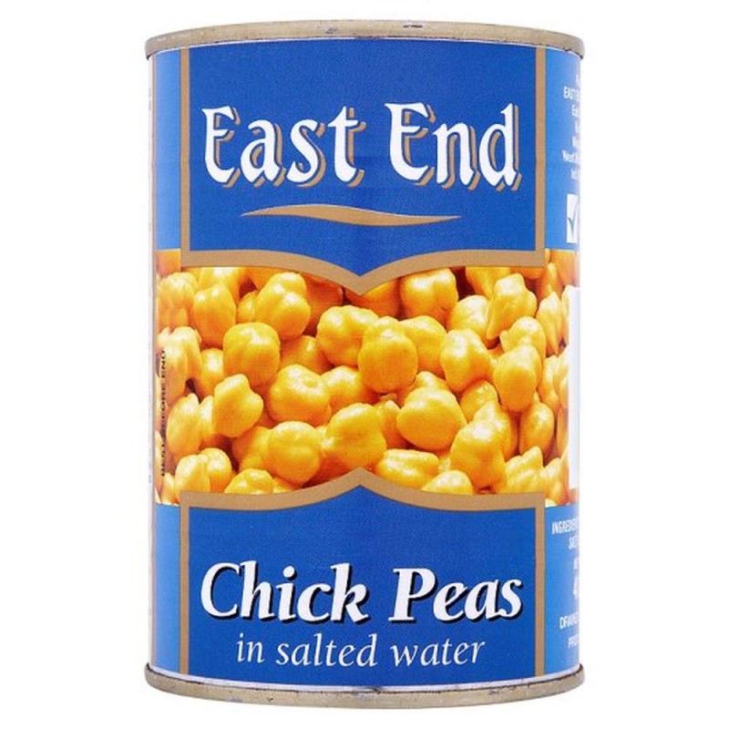 ast End Chick Peas in Salted Water 400g