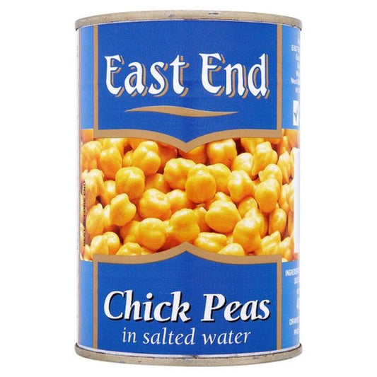 ast End Chick Peas in Salted Water 400g