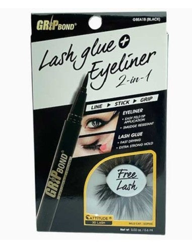 EBIN New York Ebin New York 2 in 1 Lash Glue and Eyeliner 0.06ml - Keep | CC Hair & Beauty Leeds