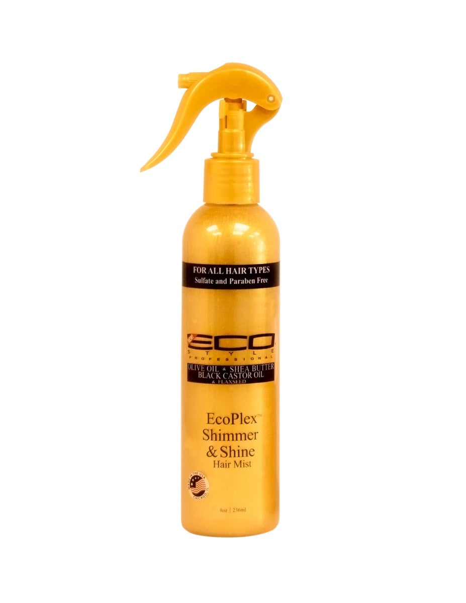 Eco Style Ecoplex Shimmer & Shine Hair Mist - 8 Oz | Shop at CC Hair & Beauty UK
