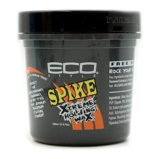 Eco Styler Spike Xtreme Holding Wax 473ml tub for extreme hold spiking and sculpted styles