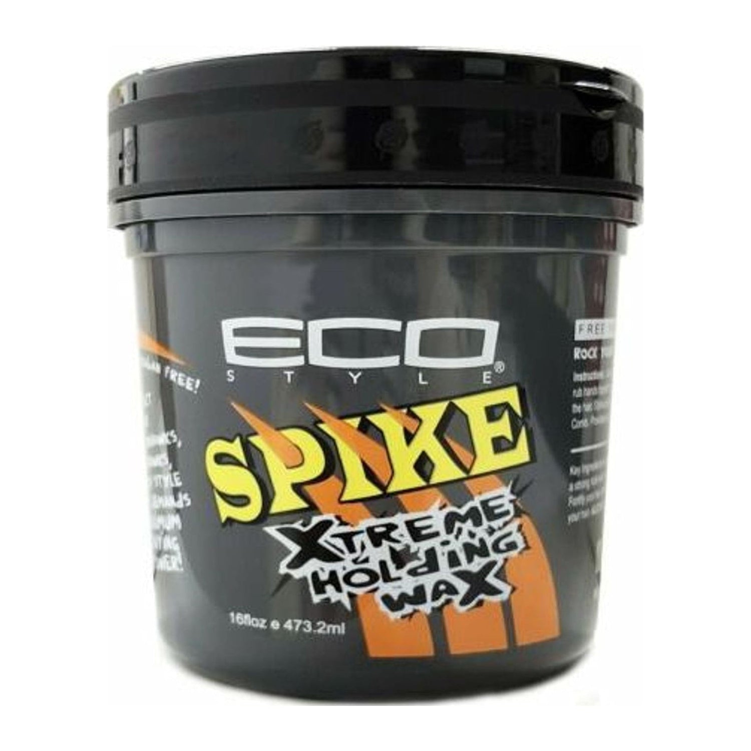 Eco Styler Spike Xtreme Holding Wax 473ml tub for extreme hold spiking and sculpted styles