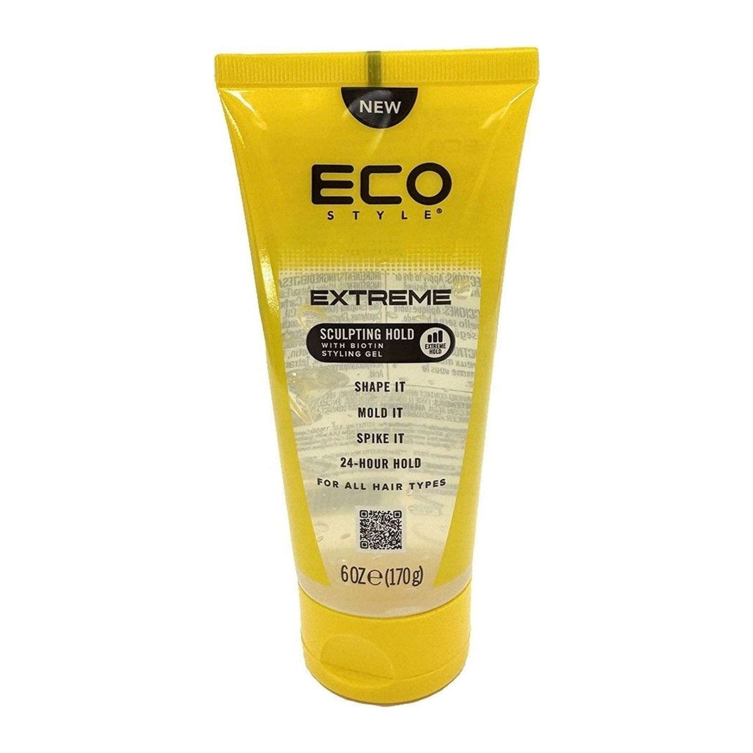 Eco Styler Extreme Sculpting Hold Styling Gel 6oz tub for braids, edges and curls
