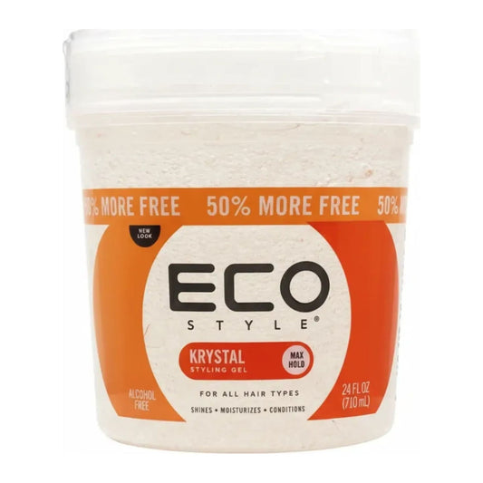 Eco Styler Krystal Styling Gel 710ml tub with maximum hold formula