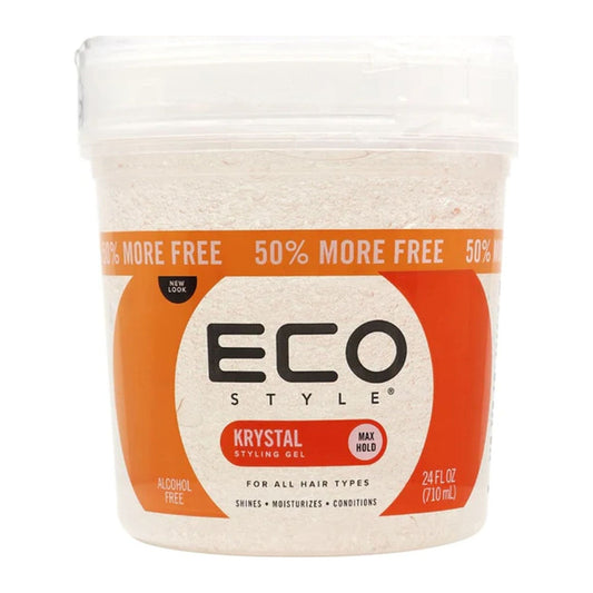 Eco Styler Krystal Styling Gel 710ml tub with maximum hold formula
