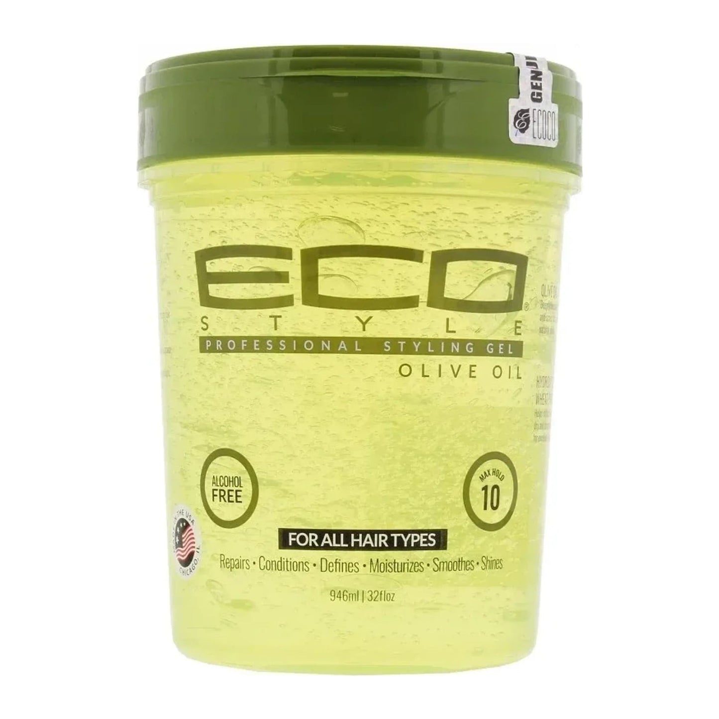 Eco Styler Professional Olive Oil Styling Gel maximum hold 946ml 32oz tub