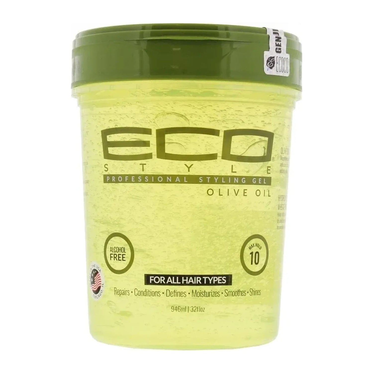 Eco Styler Professional Olive Oil Styling Gel maximum hold 946ml 32oz tub