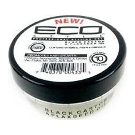 Eco Styler Professional Styling Gel Black Castor Oil and Flaxseed Oil 89ml tub