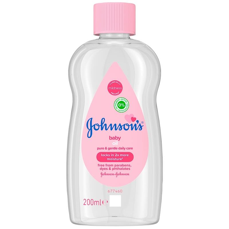 Johnsons Original Baby Oil 200Ml Moisturising Massage Skin Care 200ml | Shop at CC Hair & Beauty UK