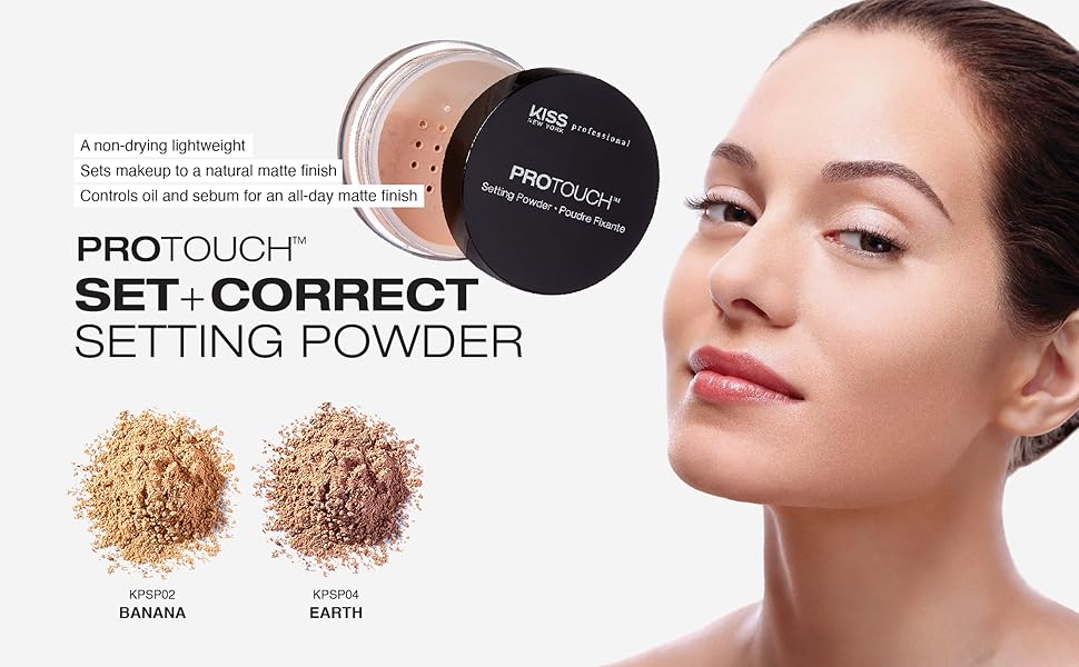 Kiss New York Pro Touch Setting Powder | CC Hair & Beauty UK
