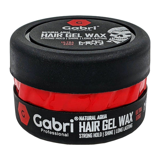 Gabri Professional Ultra Edge Hair Gel Wax 150ml tub with mango scent and strong hold