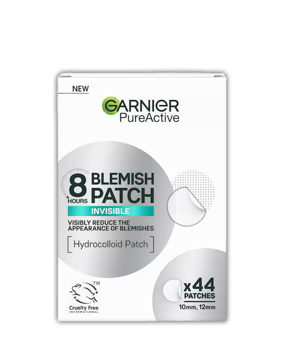 Garnier Pure Active 8hr Invisible Hydrocolloid Blemish Patch x44 Patches | Shop at CC Hair & Beauty UK