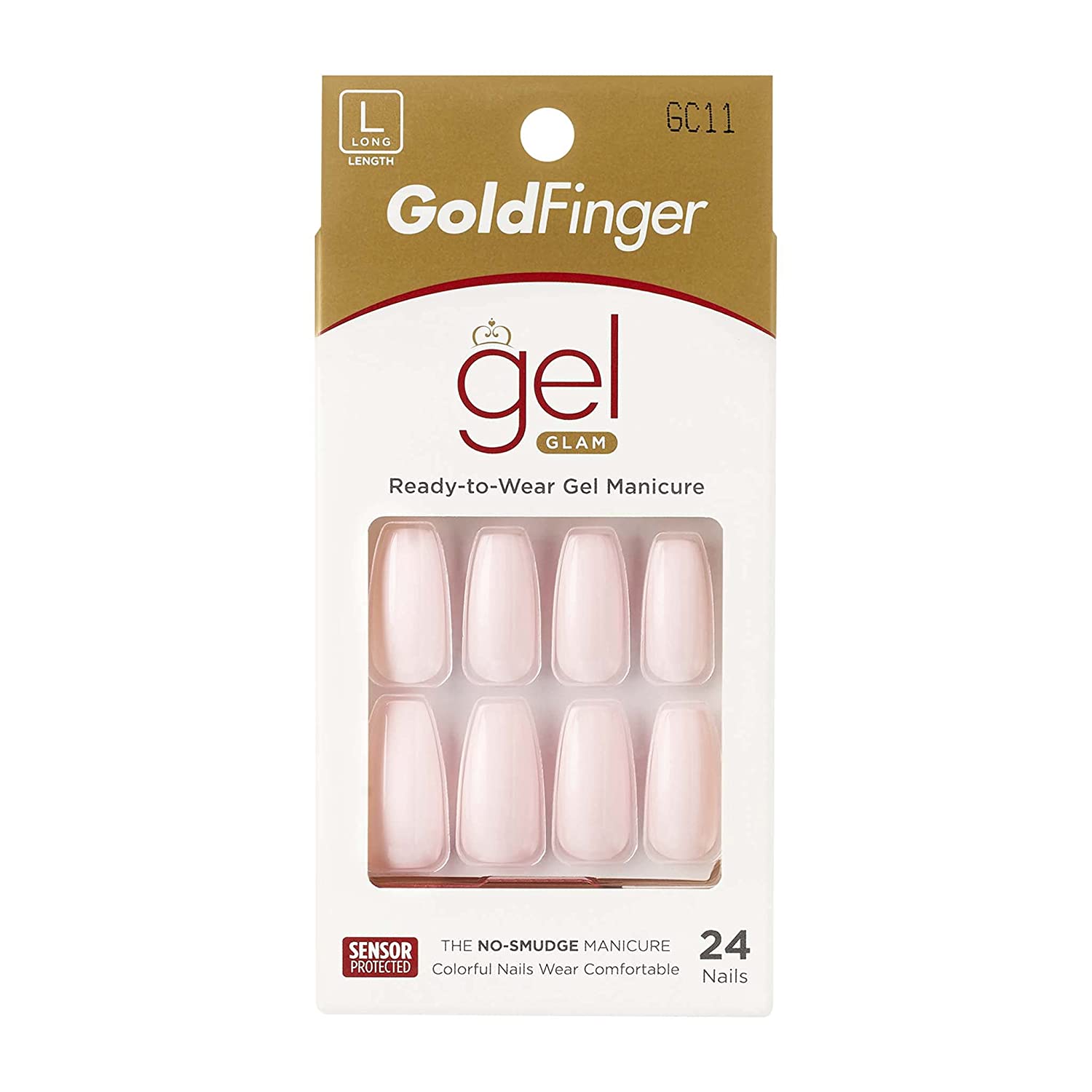 Kiss Nails KISS GoldFinger Gel Glam Manicure Nails GC11 | CC Hair & Beauty Leeds