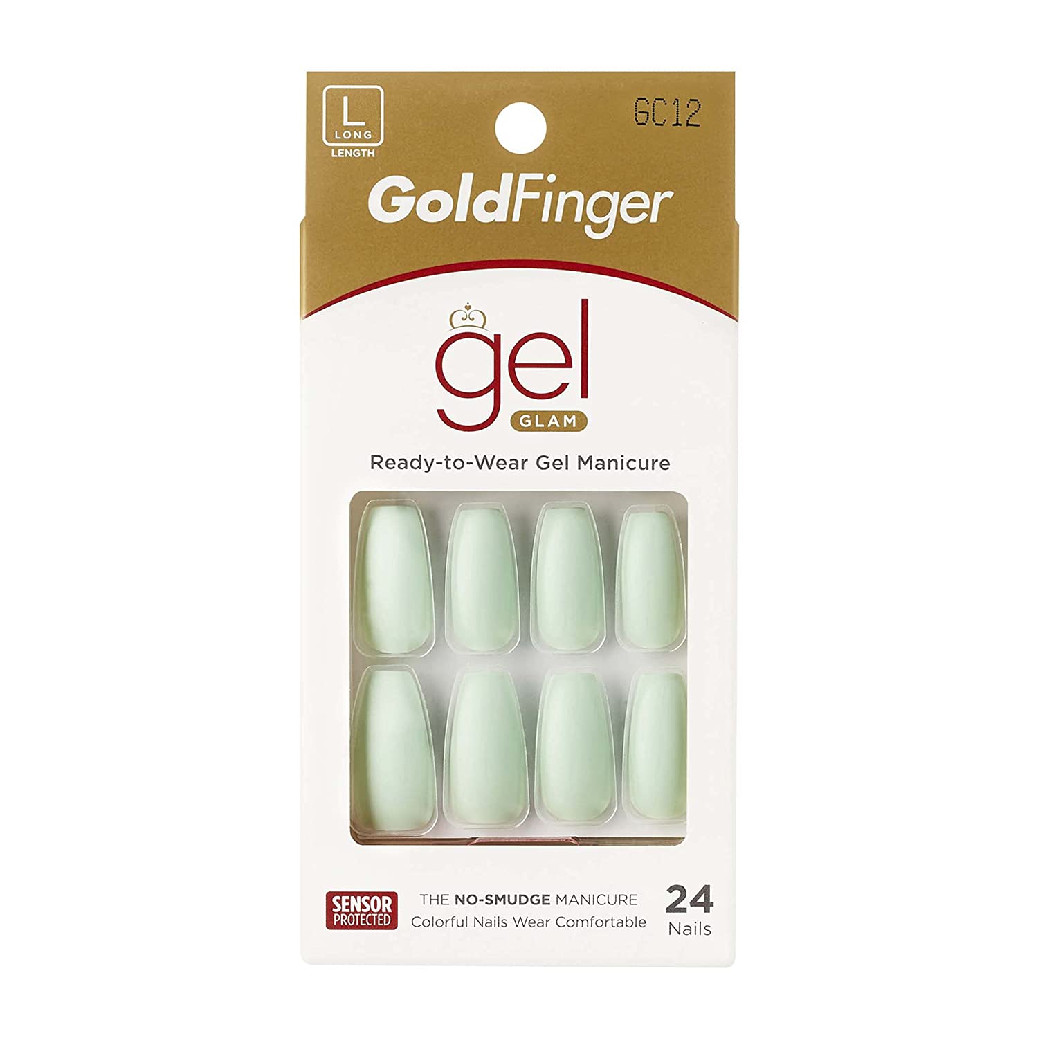 Kiss Nails KISS GoldFinger Gel Glam Manicure Nails GC12 | CC Hair & Beauty Leeds