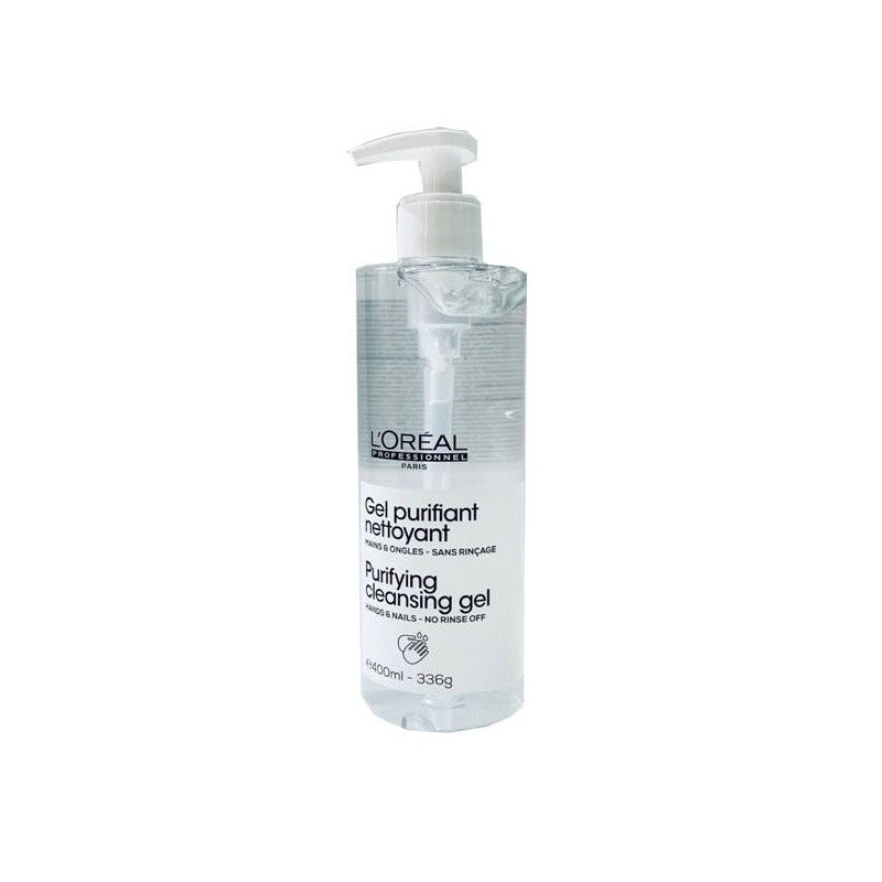 L'Oreal Professional Purifying Cleansing Gel Hands & Nails 400Ml | Shop at CC Hair & Beauty UK