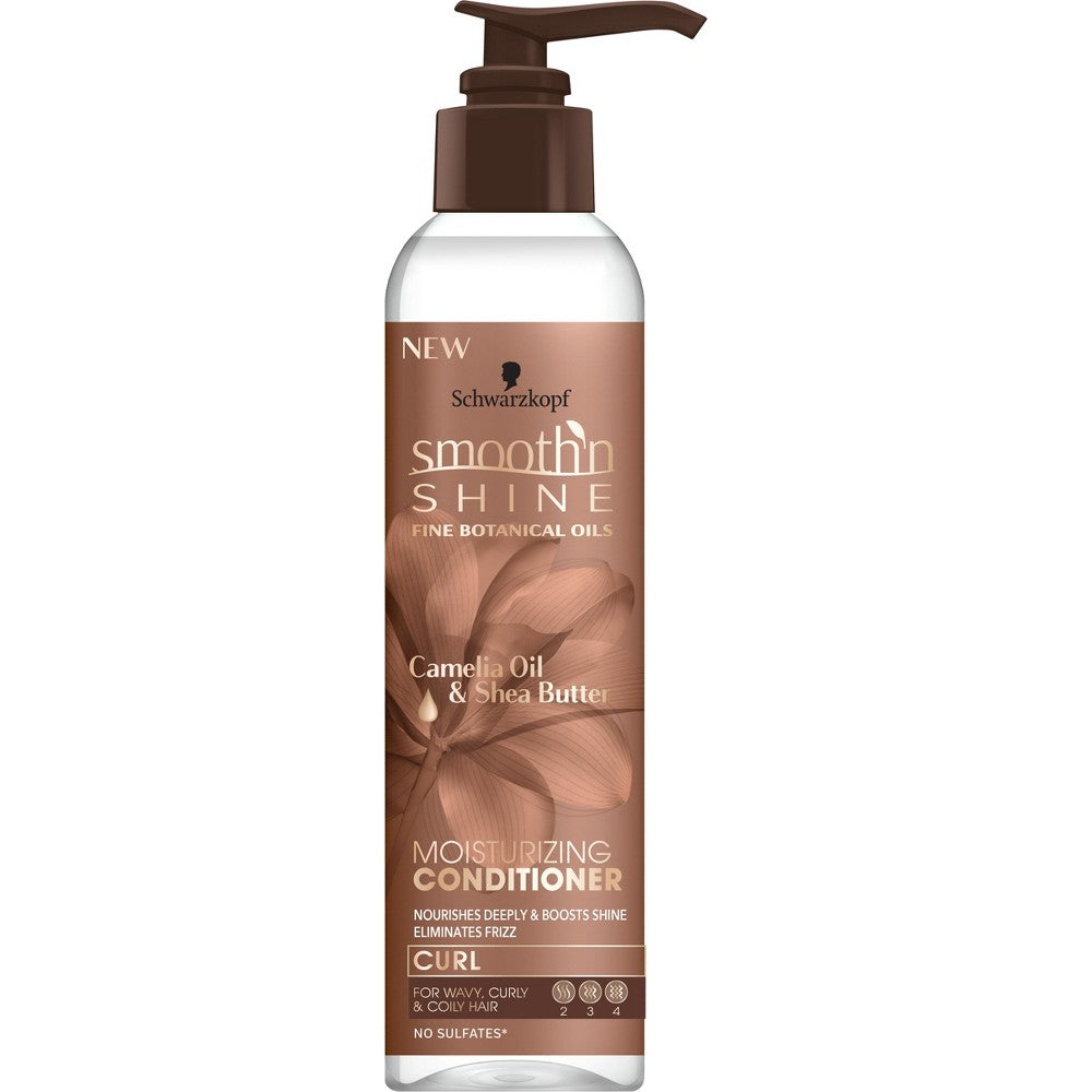 Schwarzkopf Smooth 'N Shine - Camellia Oil & Shea Butter Moisturizing Conditioner 10Oz | Shop at CC Hair & Beauty UK