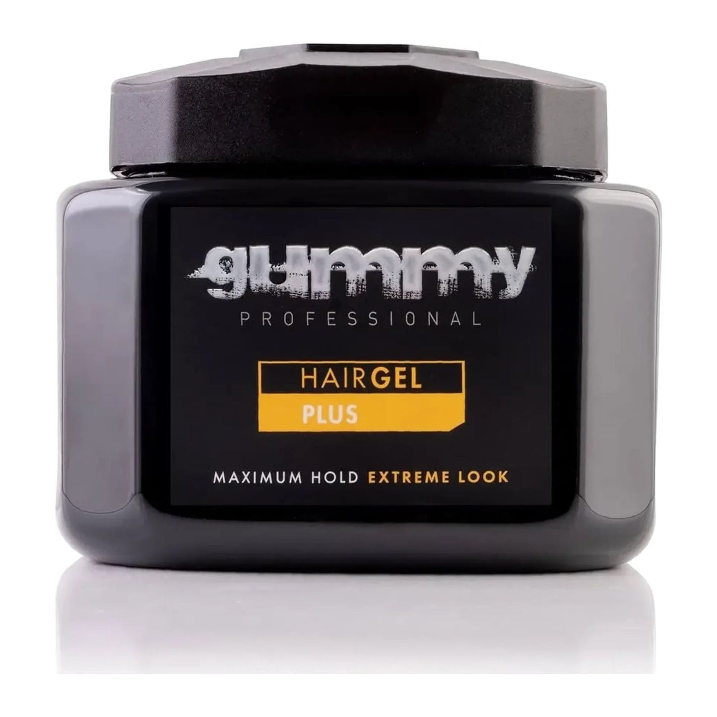 Gummy Professional Maximum Hold Plus alcohol-free hair gel 220ml tub for afro and curly hair