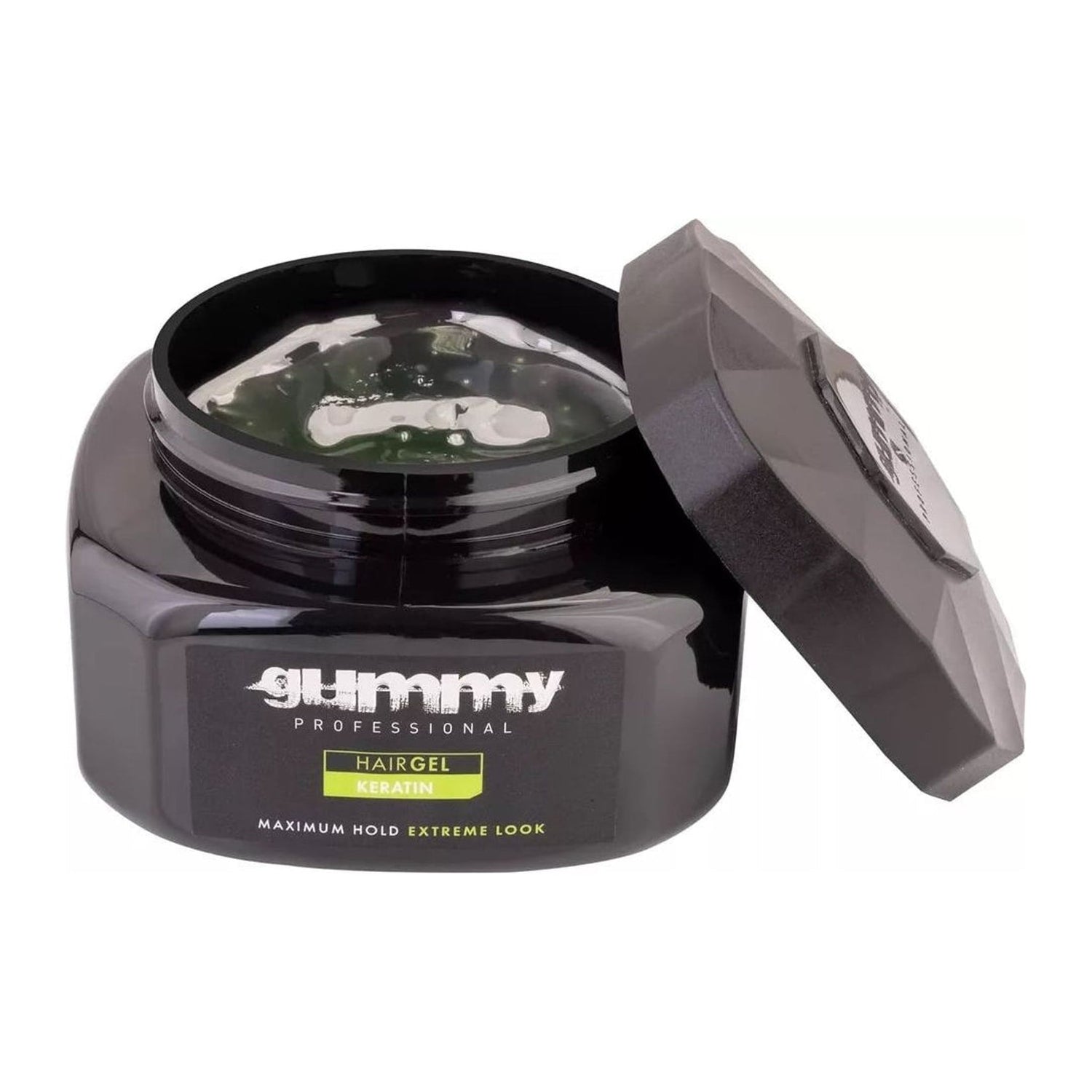 Gummy Professional Keratin Hair Gel Wax 500ml with strawberry scent and maximum hold