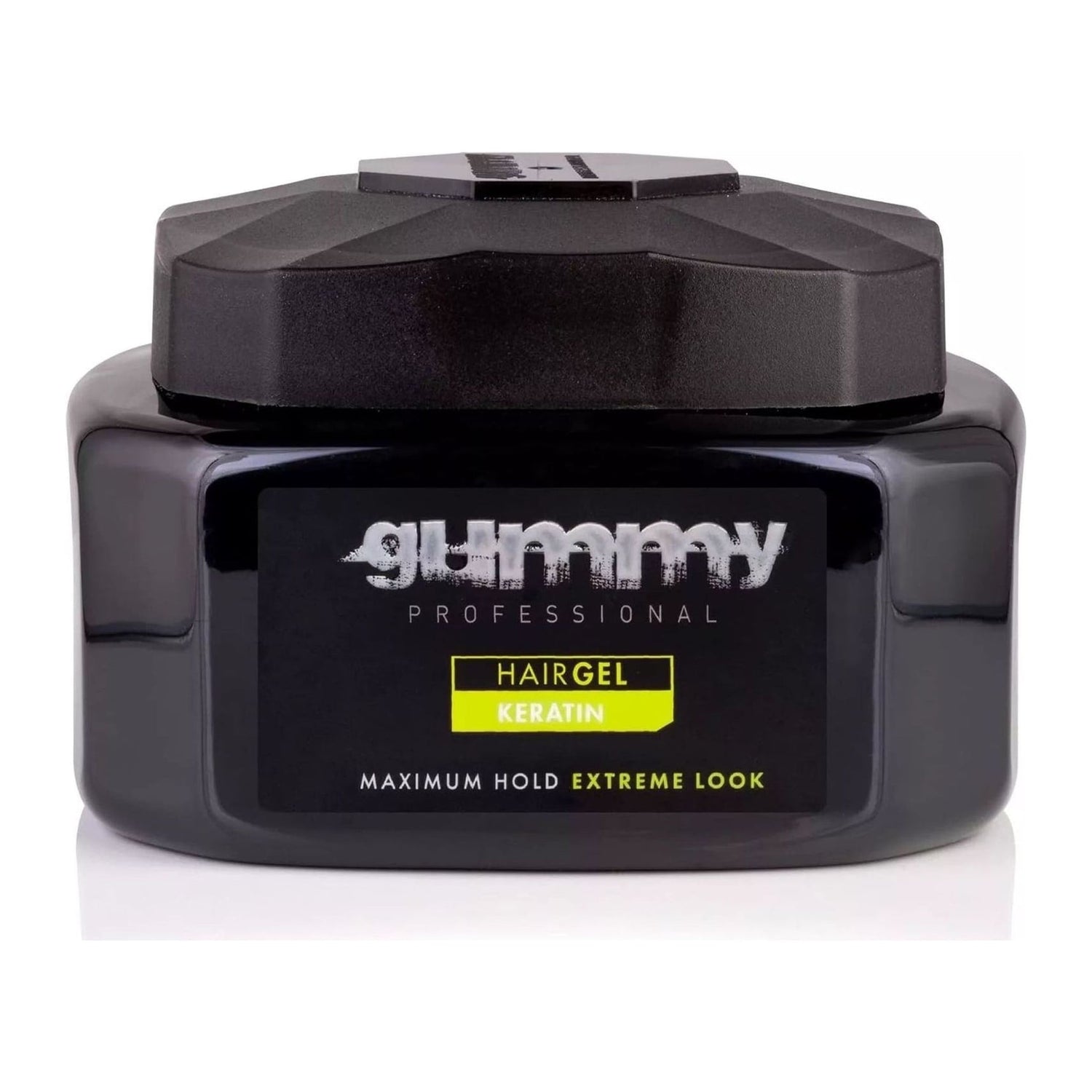 Gummy Professional Keratin Hair Gel Wax 500ml with strawberry scent and maximum hold